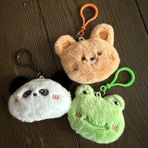 Plush keychains